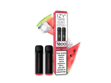 Izy Vape Izy Click Watermelon 2x2ml - Předplněné pody