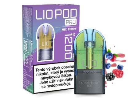 LIO POD PRO Mix Berry 1x2ml 16mg - Předplněné pody