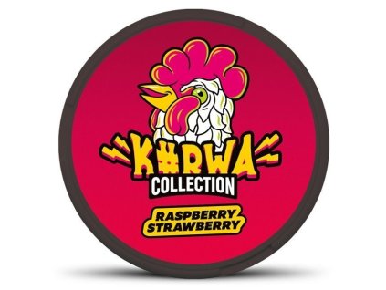 KURWA COLLECTION - RASPBERRY STRAWBERRY - nikotinové sáčky