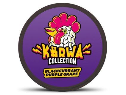 KURWA COLLECTION - BLACKCURRANT PURPLE GRAPE - nikotinové sáčky