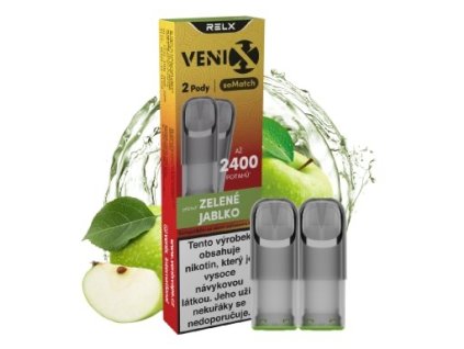 Venix RELX soMatch POD Sour Apple 2 ks - Předplněné pody