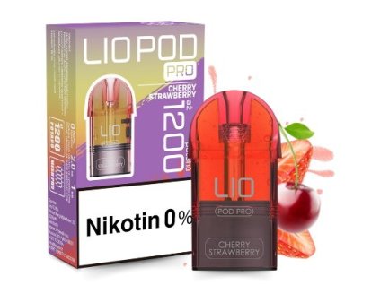 LIO POD PRO Cherry Strawberry 1x2ml 0mg - Předplněné pody