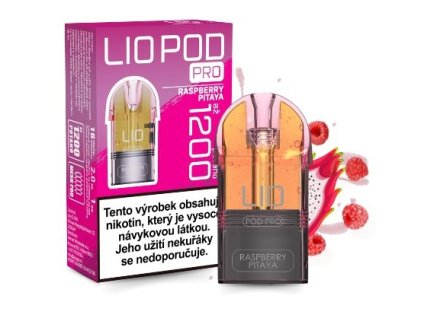 LIO POD PRO Raspberry Pitaya 1x2ml 16mg - Předplněné pody