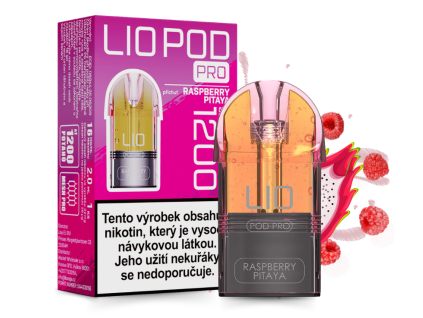 LIO POD PRO Raspberry Pitaya 1x2ml 16mg - Předplněné pody