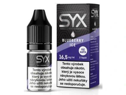 Liquid SYX NS Blueberry Ice 10 ml 16,5 mg - E-liquidy