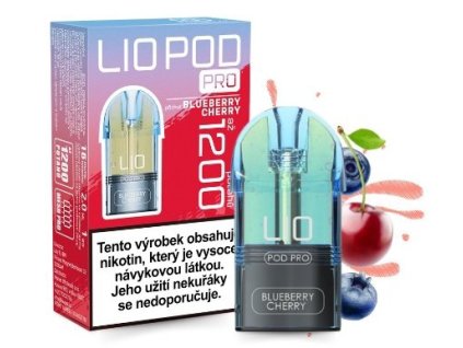 LIO POD PRO Blueberry Cherry 1x2ml 16mg - Předplněné pody