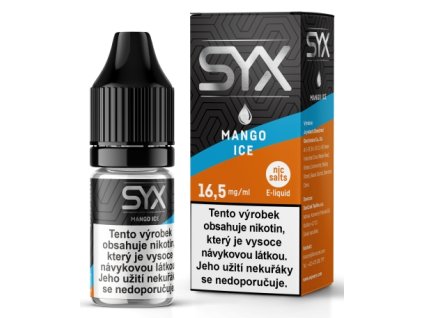 Liquid SYX NS Mango Ice 10 ml 16,5 mg - E-liquidy