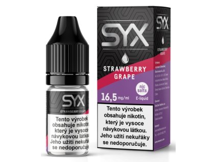 SYX NS Strawberry Grape 10 ml 16,5 mg - E-liquidy