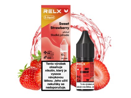 RELX liquid Sweet Strawberry 10ml / 18mg - Liquidy