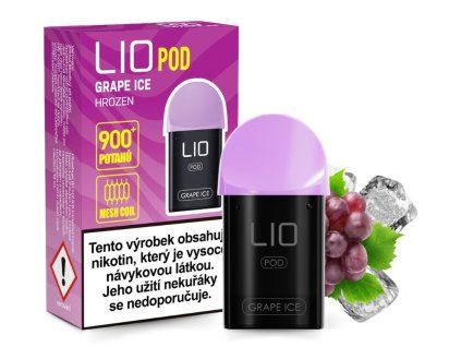 LIO POD Grape Ice 1x2ml 16mg - Náplně do cigaret