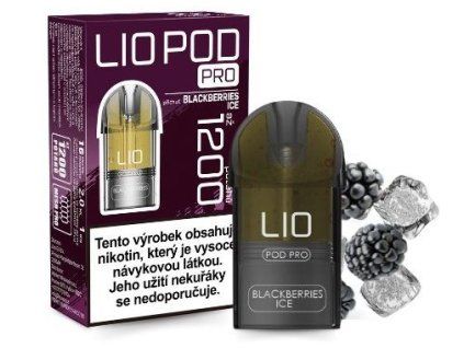 LIO POD PRO Blackberries Ice 1x2ml 16mg - Předplněné pody