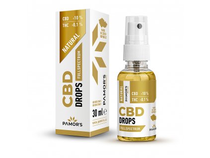 CBD drops spray pamors natural