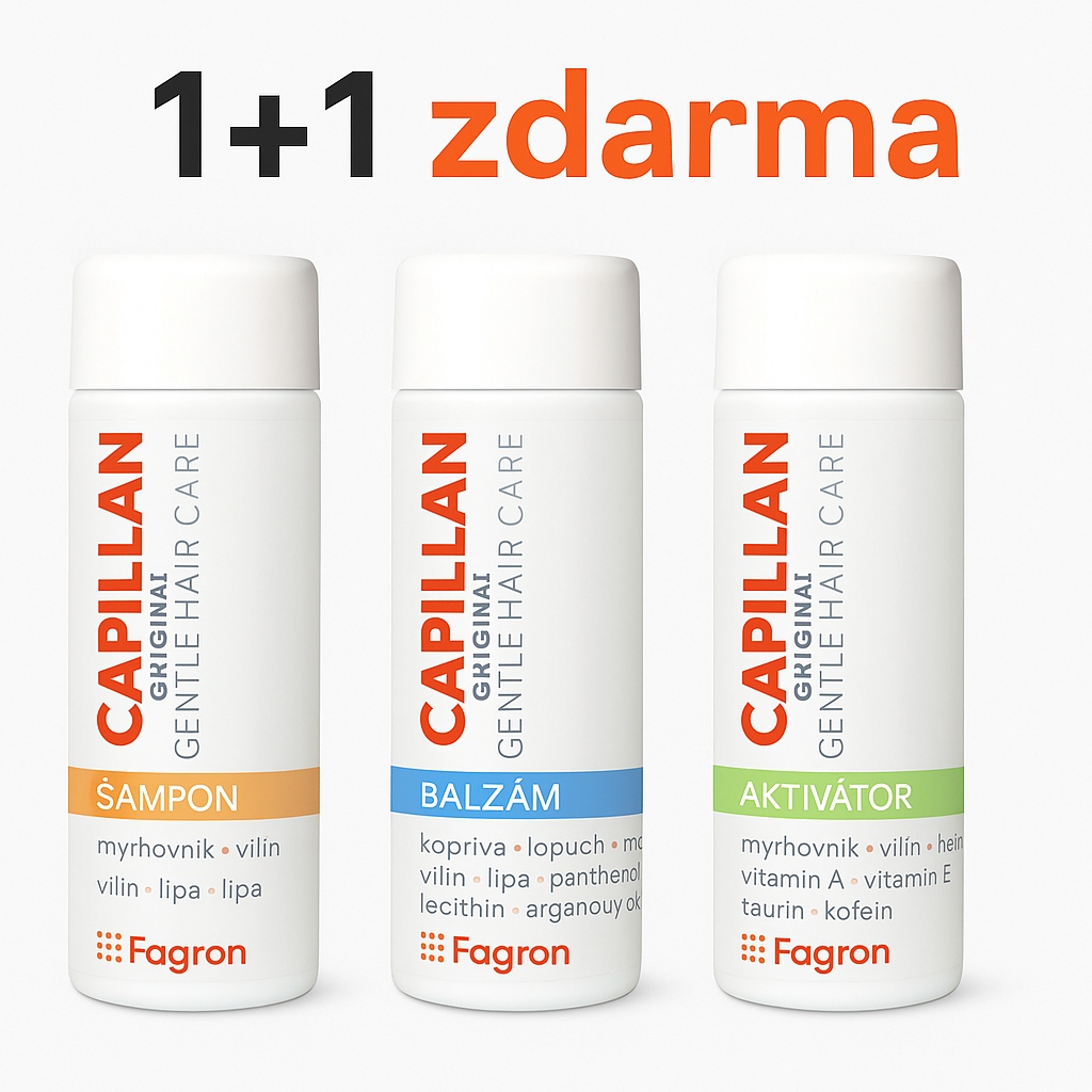 🎁 Akce 1+1 ZDARMA na Capillan Original!