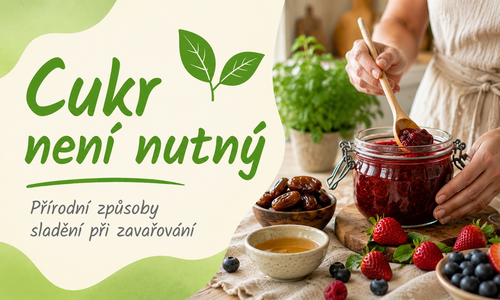 Čím nahradit cukr při zavařování? Praktický průvodce sladidly