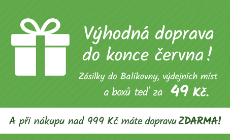 Výhodná doprava do konce června!