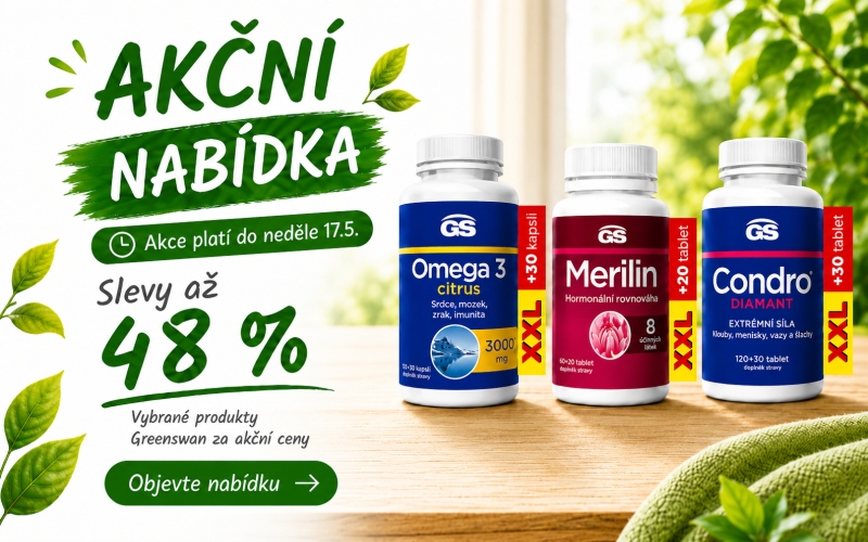 GreenSwan v akci - slevy až 48%