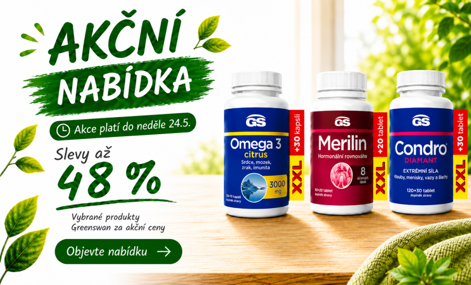 GreenSwan v akci - slevy až 48%