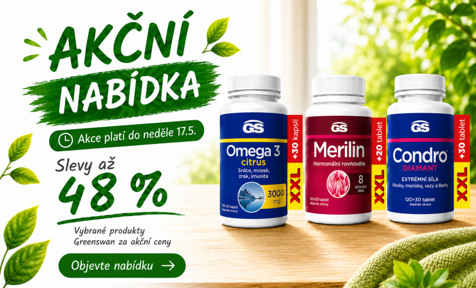GreenSwan v akci - slevy až 48%