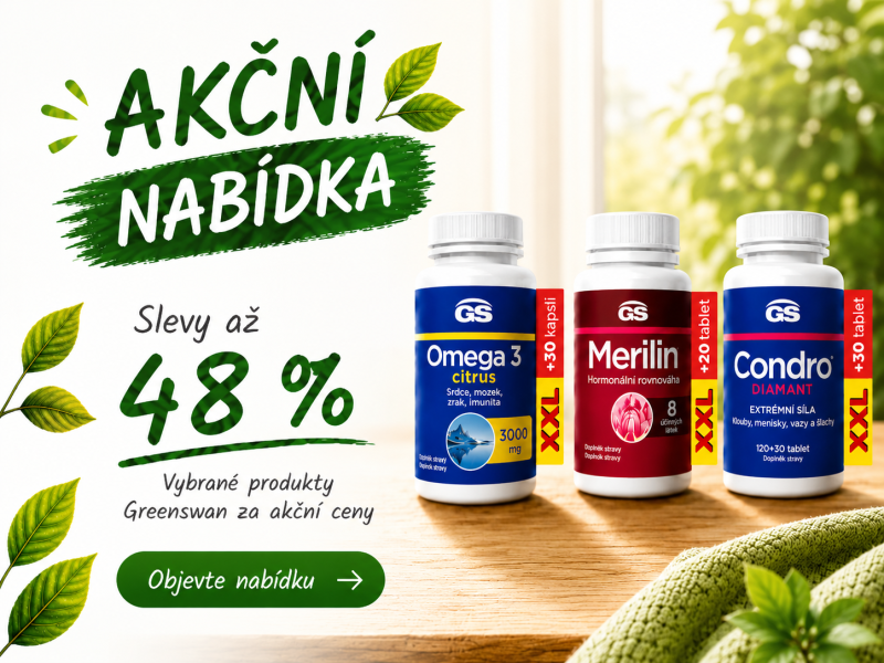 GreenSwan v akci - slevy až 48%