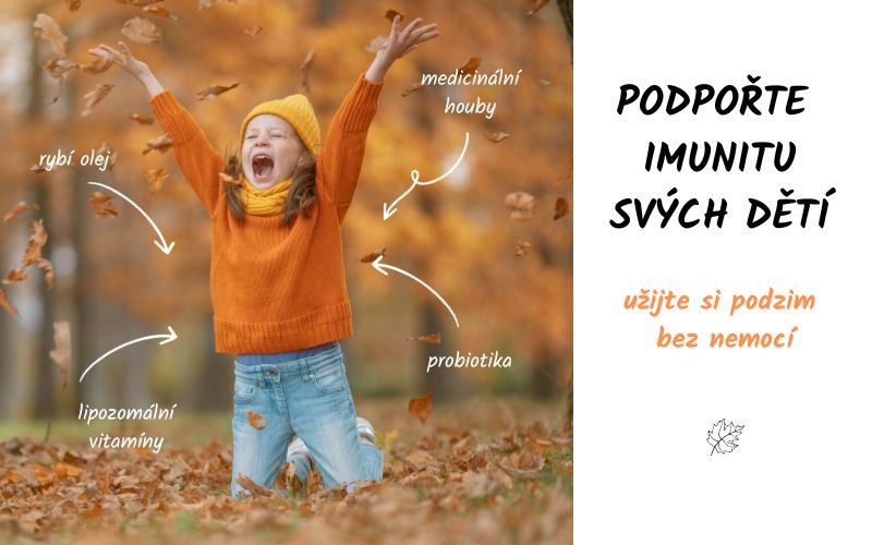 Podpořte imunitu svých dětí, užijte si podzim bez nemocí