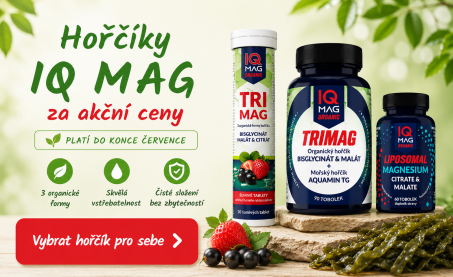 IQ Mag hořčíky za akční ceny