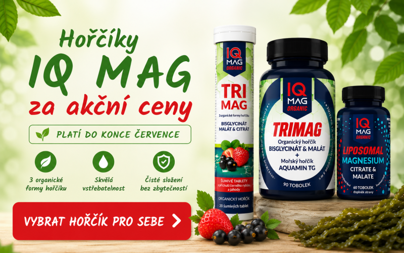 IQ Mag hořčíky za akční ceny