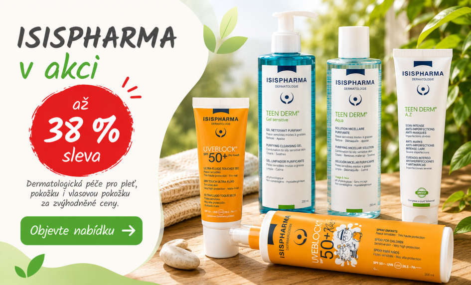 Isispharma v akci - sleva až 38 %