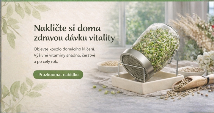 Klíčení doma a jednoduše