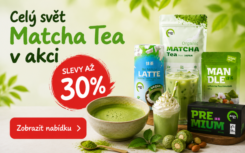 Matcha Tea - slevy až 30%