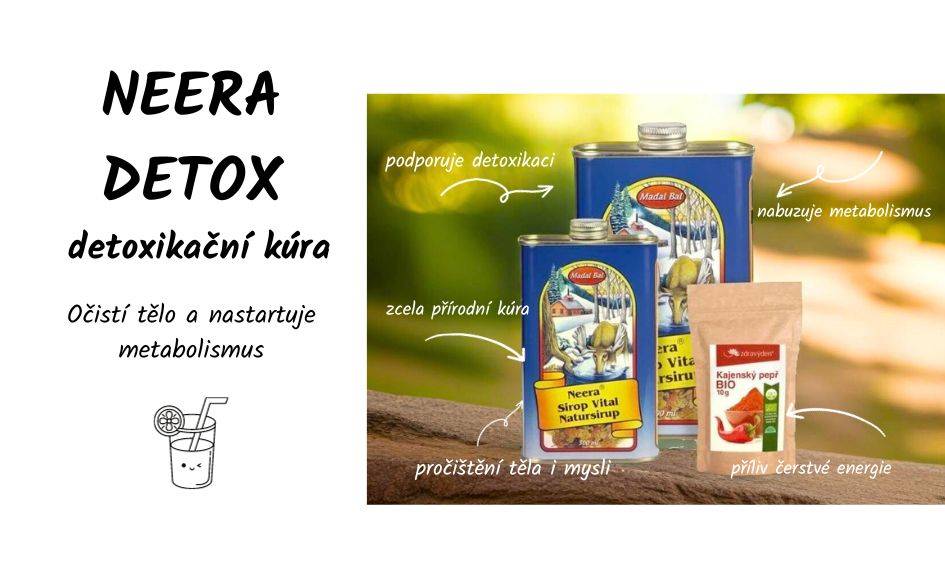 Neera detox-detoxikační kúra-očistí tělo a nastartuje metabolismus
