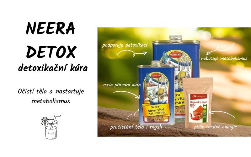 Neera detox-detoxikační kúra-očistí tělo a nastartuje metabolismus