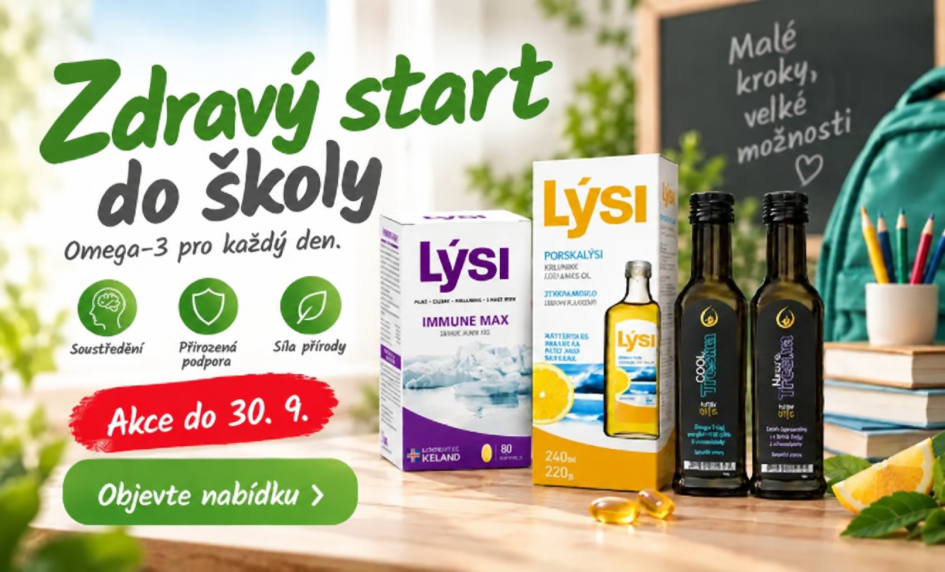 Omega-3 pro nový školní režim