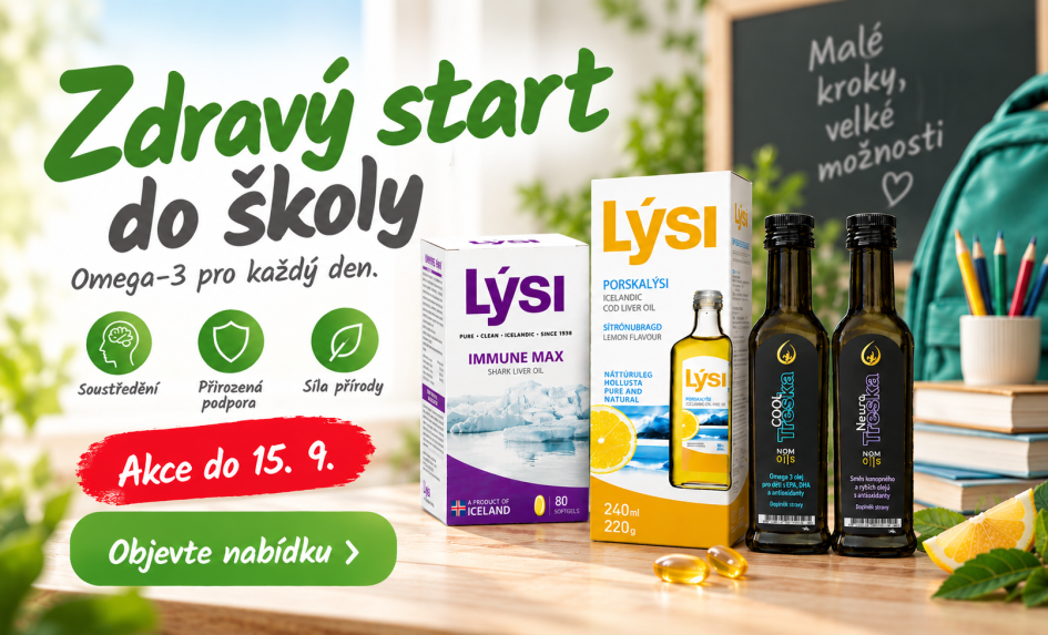 Omega-3 pro nový školní režim