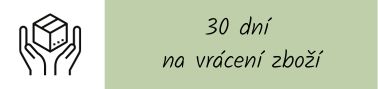 30 dní na vrácení zboží