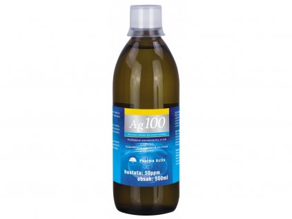 Pharma Activ Koloidní stříbro Ag100 (50ppm) (Balení 500 ml)