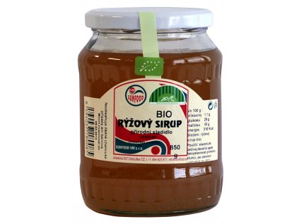 Bio Rýžový sirup 62  850g