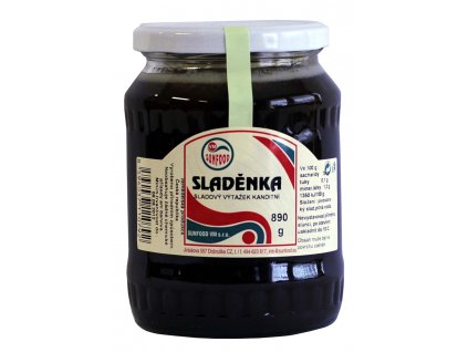 Sladěnka - ječmenný slad, sklo 890g