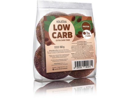 Low carb kolečka Kakaové 60g DMT: 28.02.2023