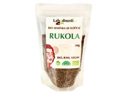 Bio rukola, semínka ke klíčení 200g DMT: 02.05.2024