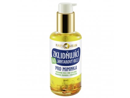 Purity Vision BIO Zklidňující Jantarový olej pro miminka 95 ml