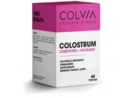 Colostrum Cordyceps+Silymarin 60tbl.
