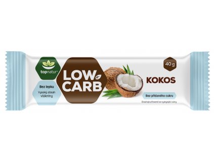 Tyčinka Low carb kokos natural 40g
