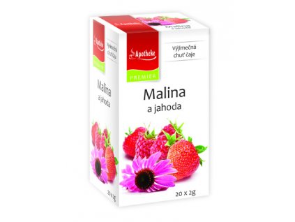 Čaj Malina a jahoda s echinaceou 20x2g