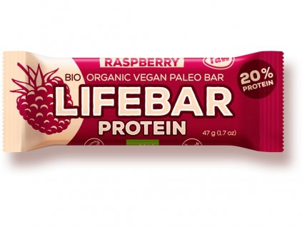 Bio tyčinka Lifebar protein malinová 47g