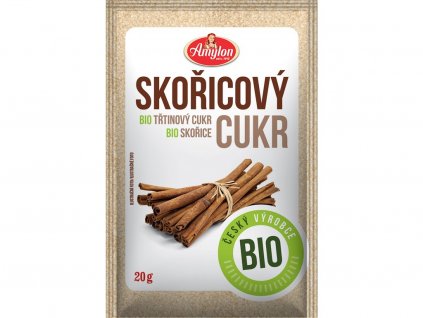 Bio skořicový cukr Amylon 20g DMT: 01.12.2023