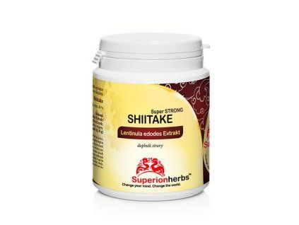 Superionherbs Shiitake Extrakt 90 kapslí
