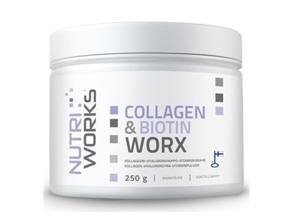 Collagen and Biotin Worx 250g