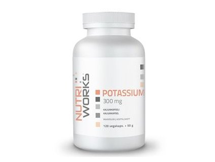 Potassium 300 mg 120 kapslí