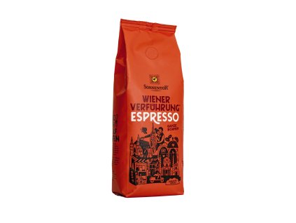Sonnentor BIO Káva Vídeňské pokušení® Espresso, pražená, zrnková 500 g