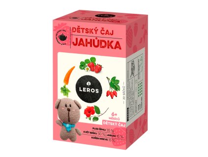 Leros Dětský čaj Jahůdka 20x2 g